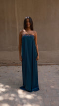 Lila Maxi Dress in Teal